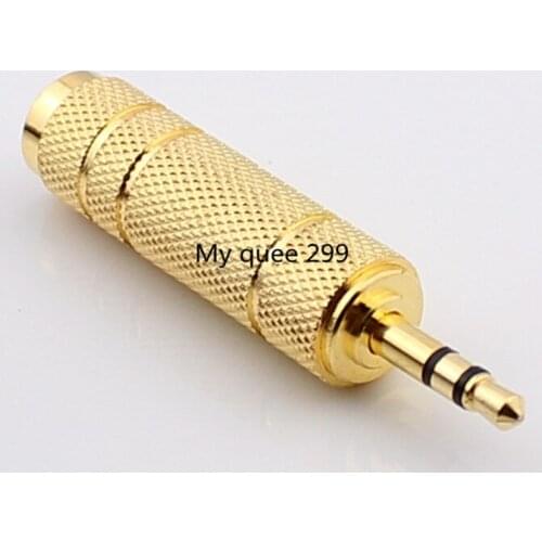 Microphone adapter 3.5 6.5 3.5 double head 6.5 shift head audio 3.5 to 6.5