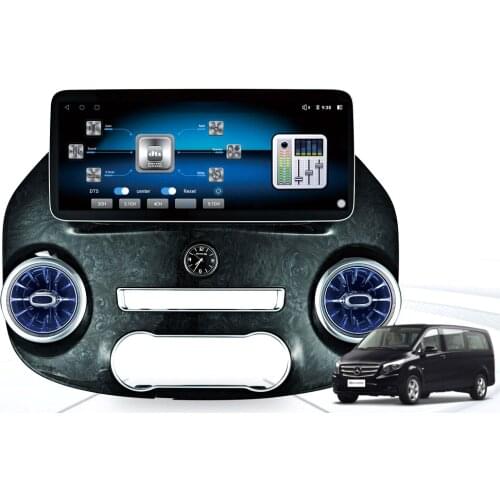Top12.3 inch Car radio 4+64G with DSP Android 10 wireless Carplay for Benz Mertris Vito 2016-2021 European