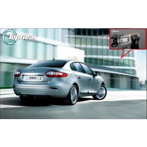 Car Camera For Renault Samsung SM3 High Quality Rear View Back Up Camera TopGear Friends Use | CCD + RCA