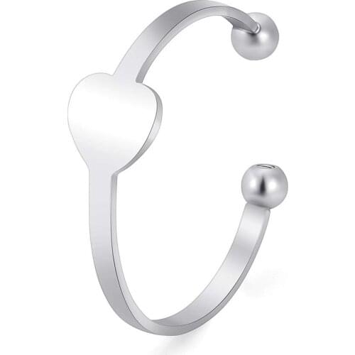 Stainless Steel Cremation Jewelry Bracelet for Ashes Heart/Cross Screw Ball Cuff Urn Bracelet Bangle for Women Men