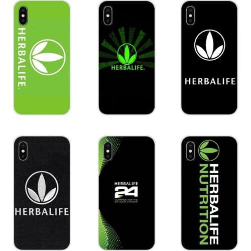 Black and green Herbalife Soft Transparent Cases For Huawei G7 G8 P7 P8 P9 P10 P20 P30 Lite Mini Pro P Smart Plus 2017 2018 2019