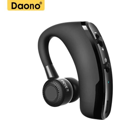 DAONO V9 Handsfree Bluetooth Headset Earphone Wireless Voice Control Sports Music Bluetooth Headphones Noise Cancelling Headset