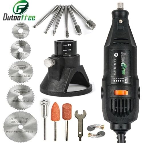 Mini Drill Electric Drill 110V 220V Variable Speed Rotary Tool circular saw blade cutting disc electric engraver for Dremel 3000