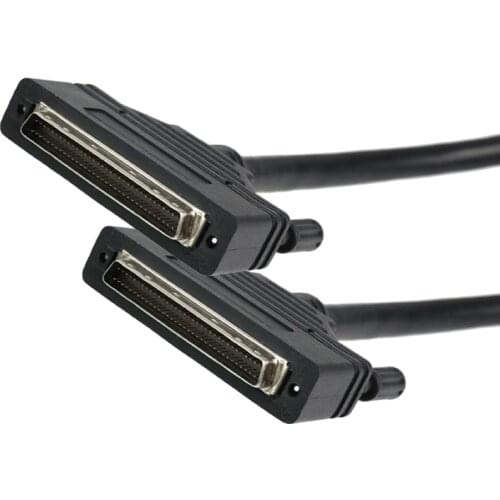 SCSI Cable HPDB68 to HPDB68 Male To Male Cable HPDB 68 Pin To HPDB 68P M/M Cable 28AWG