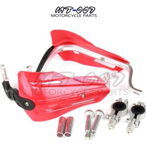 Red new falling protection Handlebar handguards Hand Guards Fit 7/8" 22mm Bar Or 1-1/8 28mm Fat Bar Motorcycle parts