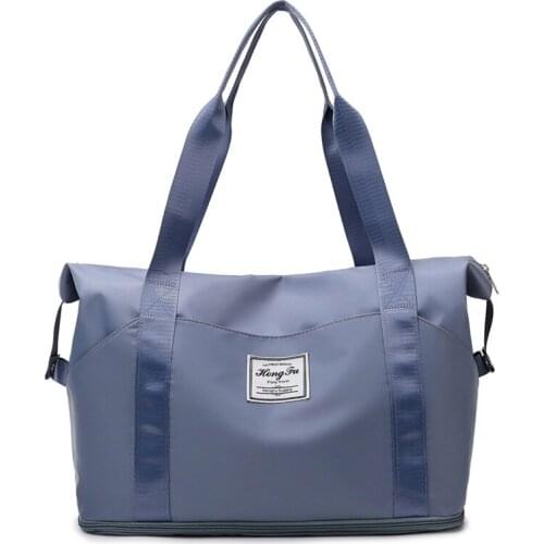 New Arrival Large Capacity Portable Travel Bag Womens Shoulder Bag Dry And Wet Separation Travel Bag