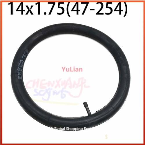 14*1.75 Bike Tyre Inner Tube 14X1.75 (47-254) Tire Fit Children Bike Folding Bikes Bicycle Wheel Parts