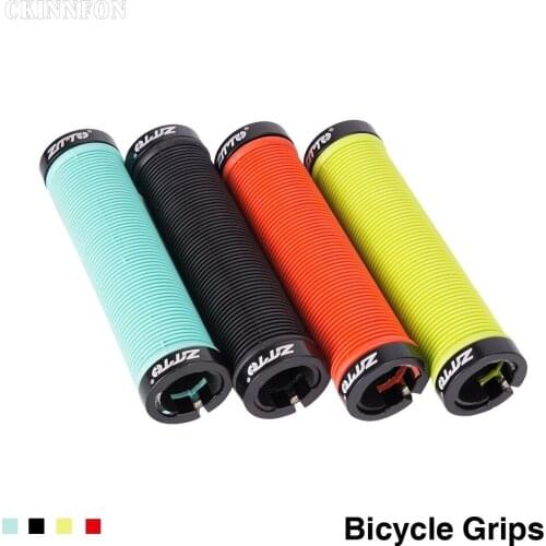 50Pair AG15 Silicone Gel Lock Anti Slip Handlebar Grips For MTB Mountain Bike Road Bicycle Parts Handlebar Grips For Cycling