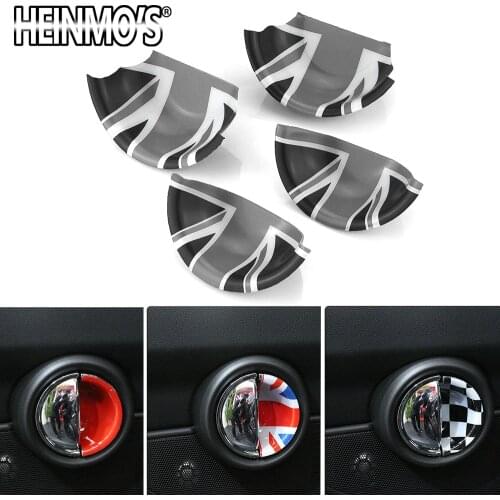 For MINI Cooper F56 F54 F55 F60 Countryman Car Styling Decals For MINI Cooper Accessories Door Handle Cover Sticker For MINI F56
