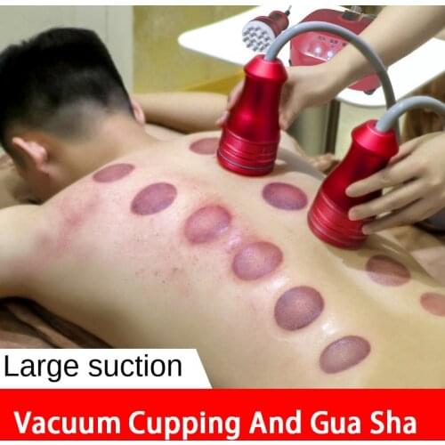 Physiotherapy Cupping Meridian Dredge Massage Body Cups Suction Jars Muscle Relax Electric Gua Sha Machine Vacuum Back Scraping