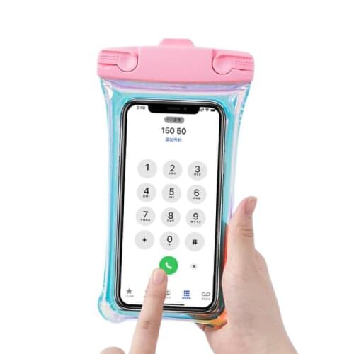 High Quality PVC Waterproof Pouch New Mobile Phone Water Proof Case For iPhone Samsung SensitiveTouch Waterproof Bag 7 Inch