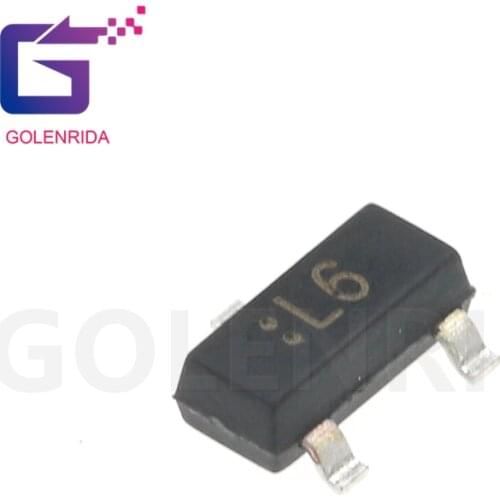 100pcs/lot 2SC1623 L6 SOT-23 50V/0.1A NPN