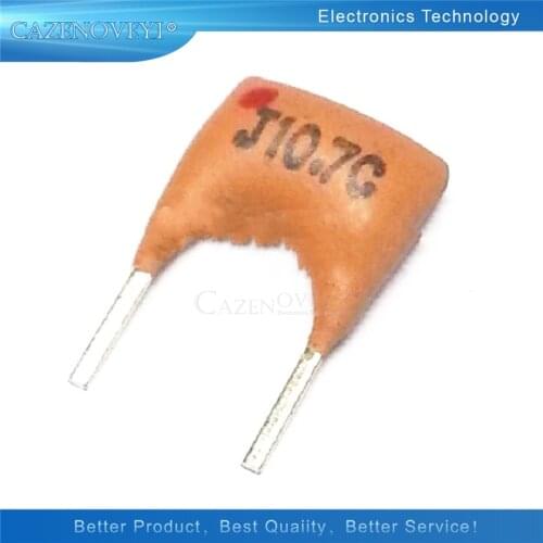 10pcs/lot JT10.7MC J10.7C 10.7MHZ 2P DIP-2 ZTA10.7M 10.7M ZTA10.7MG New Original In Stock
