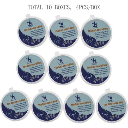 20/40pcs Anti Snoring Nose Clip Handy Nasal Dilator Anti Snoring Utility Nasal Dilator Snore Stopper Healthy Sleep Breathe