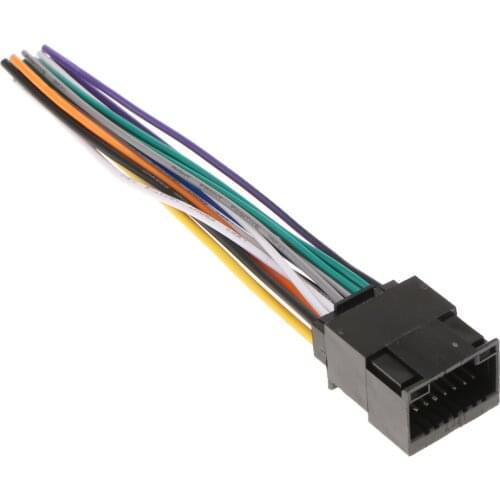 Car Radio Stereo ISO Wiring Harness for Chery Chevrolet Cable Adapter Plug