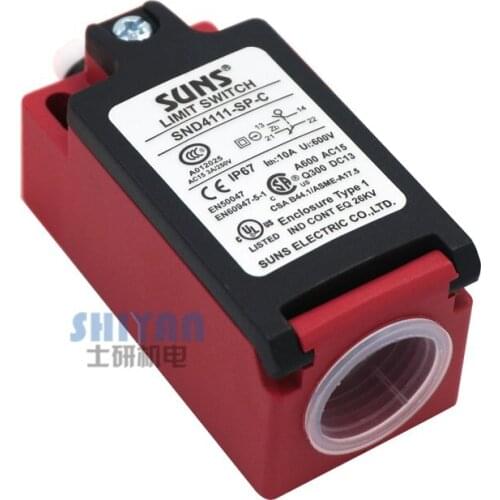 Free shipping High quality Genuine three real SUNS limit switch SND4111-SP-C brand new original elevator large quantity cong