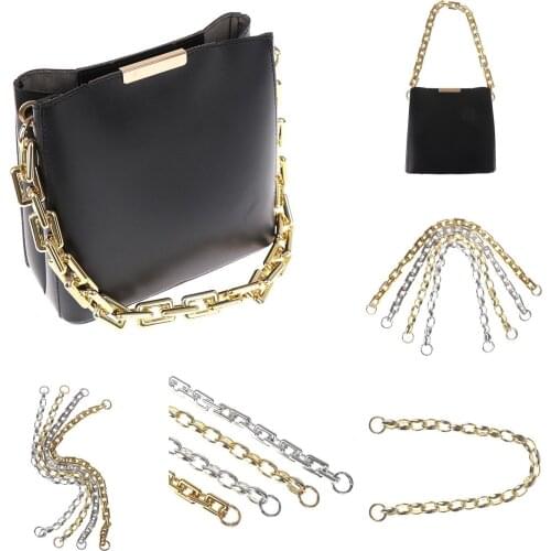 1PCS Thick Plastic Bag Chain Super Chic Lady Messenger Bag Straps Arm Handbag Chain Bag Parts