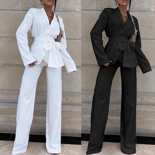 Женские офисные брючные костюмы COZOK China At AliExpress