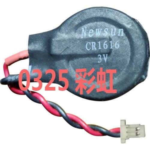 CR1616 3V button battery with wire plug lithium battery 450R4V motherboard battery
