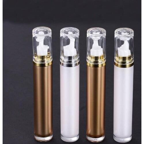 20ML round Acrylic bottle roll on press pump lotion emulsion eye serum spot removal hyaluronic water skin care cosmetic packing