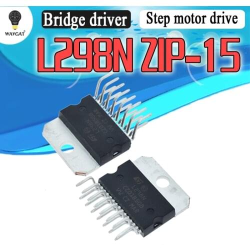 IC L298N The motor driver board module Stepper motor dc can wit car robot ZIP-15