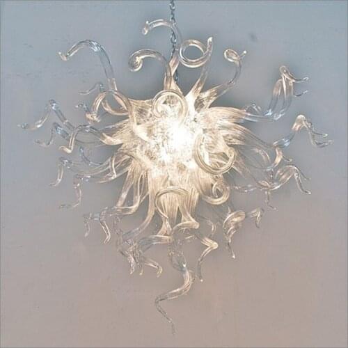 Customer Made Chihuly Style New House Decoration Chihuly Style Hot Sale Hand Blown Glass Chandelier for Hotel Home