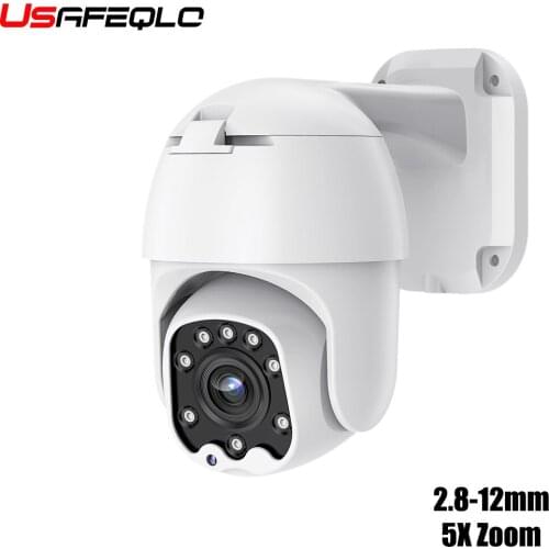 PTZ AHD Camera 1080P Outfoor 2.0MP Dome Coaxial Control 2.8-12mm Lens IR Cut Light Monitor for CCTV Security Surveillance Camera