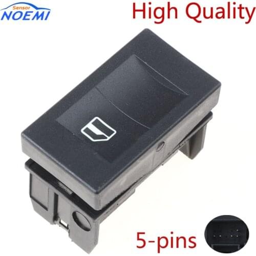YAOPEI Single Electric Power Window Control Switch Button 6N0959855B For Volkswagen VW Polo Classic (6K)