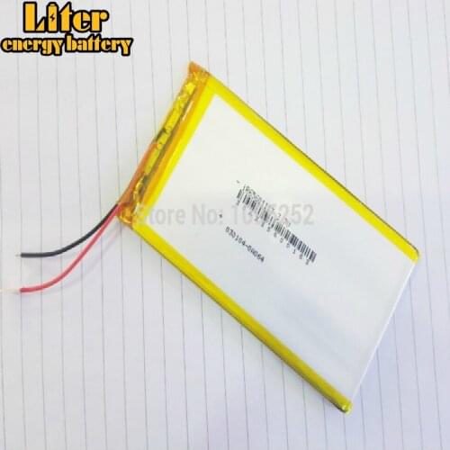 3.7v 5000 Mah Polymer Rechargeable Lithium Li Battery For Gps Tablet Pc Mobiles Backup Power 6560110