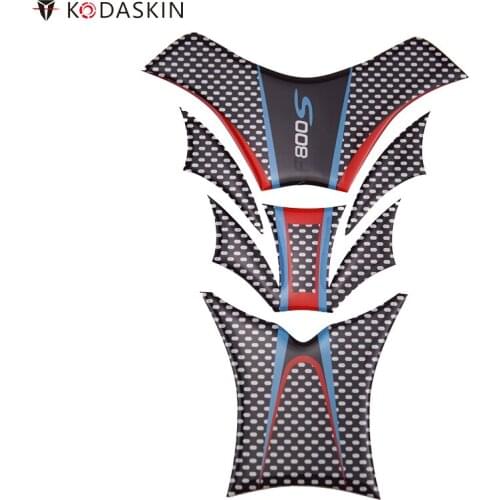 KODASKIN Gas Tank Pad Stickers for BMW F800S Motorcycle 3D Decals
