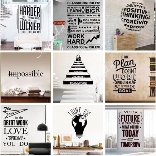 Drop Shipping Harder Decorative Sticker Waterproof Home Decor For Living Room Bedroom Art Decor Wallpaper