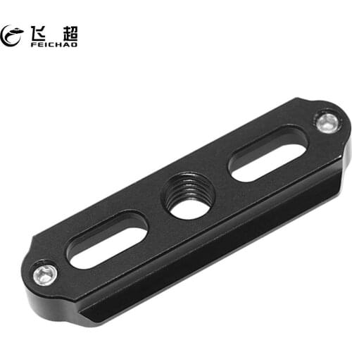 FEICHAO Camera Rails Slider System Camera Holder Bracket with 3/8 Screw Hole for SLR Cameras Cage Photography Accessories