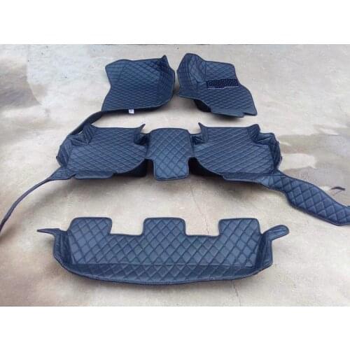 High quality! Custom special car floor mats for Right Hand Drive Mitsubishi Pajero 7 seats 2019-2007 durable waterproof carpets