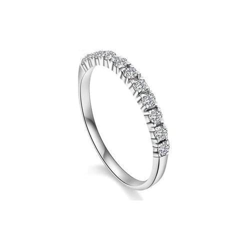 Lose money promotion 925 sterling silver ladies wedding zircon rings fashion girl gift factory price jewelry birthday gift