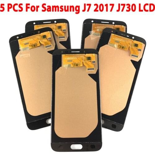 Wholesale 5 PCS Incell For Samsung J7 2017 J7 Pro LCD Display Touch Screen Assembly For Galaxy J730FM J730GM LCD Display