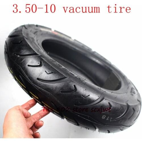 Motorcycle tubeless Tire 3.50-10 Vacuum tyre fits Electric Battery Scooter Electric Tricycle 350-10 14 x 3.5/15 x 3.5 wheel Tire