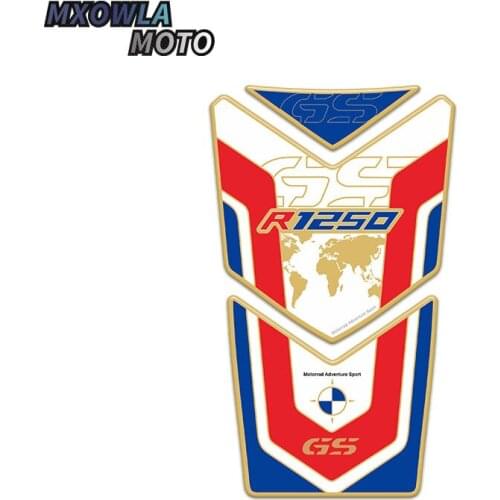 For BMW R1250GS ADV R1250 GS Adventure R1200GS R 1200GS 2018 2019 Motorcycle 3D Fuel Tank Pad Protective Stickers Decals