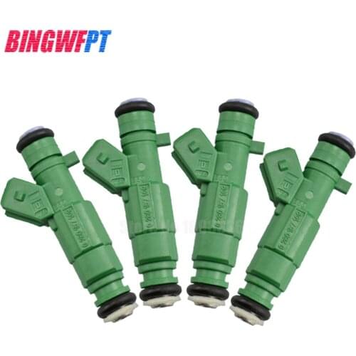 4PCS 0280157109 030906031AJ fuel injector nozzle for Kombi 1.4 8v 2009 Flex for V olkswagen