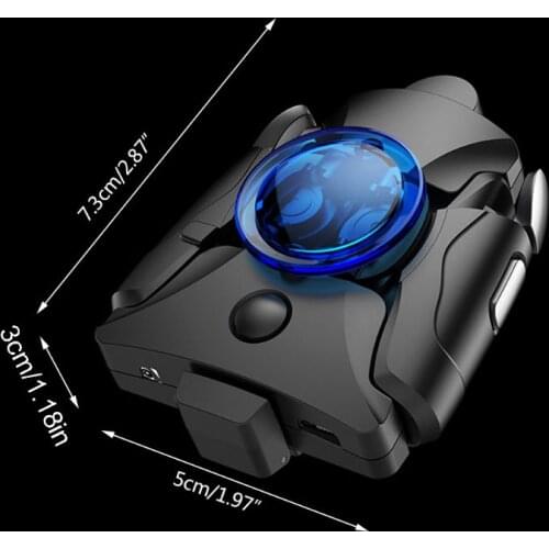 68UB PUBG Mobile Phone Controller Auto High Frequency Click Gaming Triggers Gamepad Joystick for Cellphones