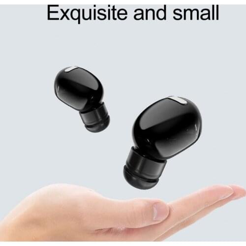 1Pc XT-5 Mini Bluetooth-Compatible 5.0 HiFi Sound Earphone In-ear Earbuds Wireless Headset with Mic for Sport For Xiaomi iPhone