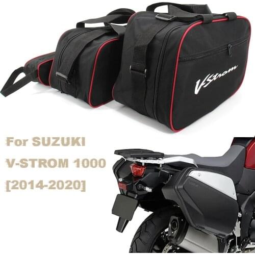 For SUZUKI V-STROM DL 1000 DL1000 DL 650 Motorcycle Travel Bag Inner Trunk Bags Storage Luggage Bag DL 1050