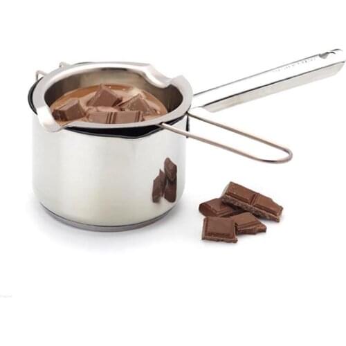 Stainless Steel Melting Pot Double Boiler Chocolate Butter Melting Pot Fondant Milk Bowl Boiler Cheese Pan Heating Baking Tool