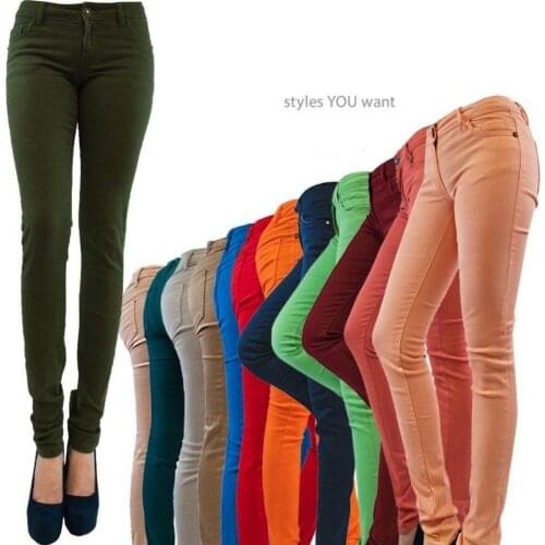 JLZXSY Women's Colored Trousers