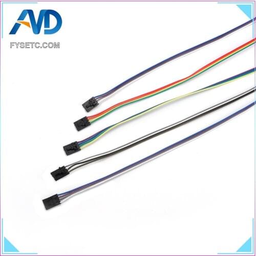 1M NAMA17 42 Stepper Motor Cables Compatiable With Mini-Rambo Einsy Rambo Rambo 1.3 1.4 F/ Prusa i3 MK2 MK2S MK3 3D Printer