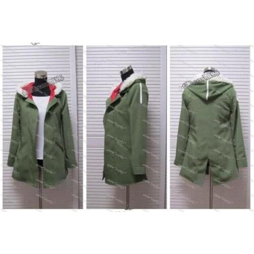 Anime Noragami Yukine Olive green Hooded Jacket Cosplay Unisex Costume New A016
