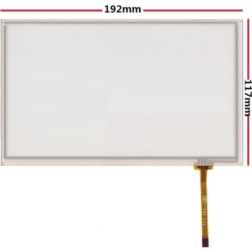 New 8-inch touch screen HSD080IDW1-C01 AT080TN64 AT080TN03 handwriting screen external screen 192*117mm