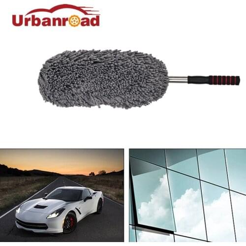 Home Office Car Auto Cleaning Brush Tools Microfiber Car Clean Duster Dust Large Brush Cleaning Tools Product Accessories Gray