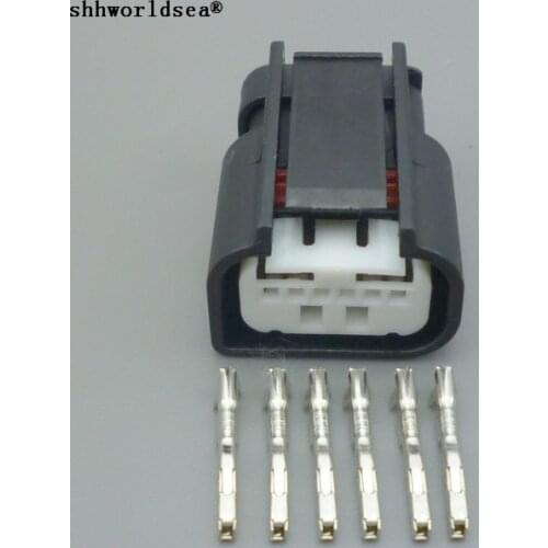 Shhworldsea 1 Set 6 Pin Automotive Rear View Camera RVC Plug Waterproof Electrical Connector Socket For Ford Focus