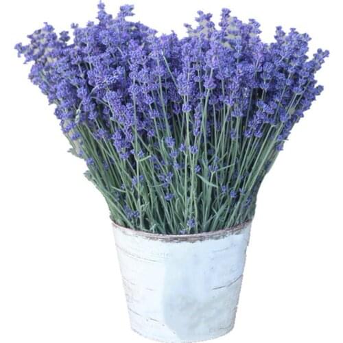 Dried Lavender Flower Bouquet 100G Romantic Provence Wedding Decorative Vase For Home Decor Grain Christmas Natural Plant