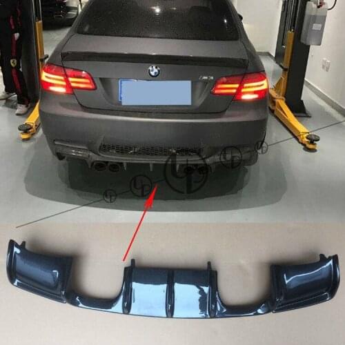 Carbon fiber for 3 series E92 M3 rear diffuser carbon rear Lip 2008~2013year